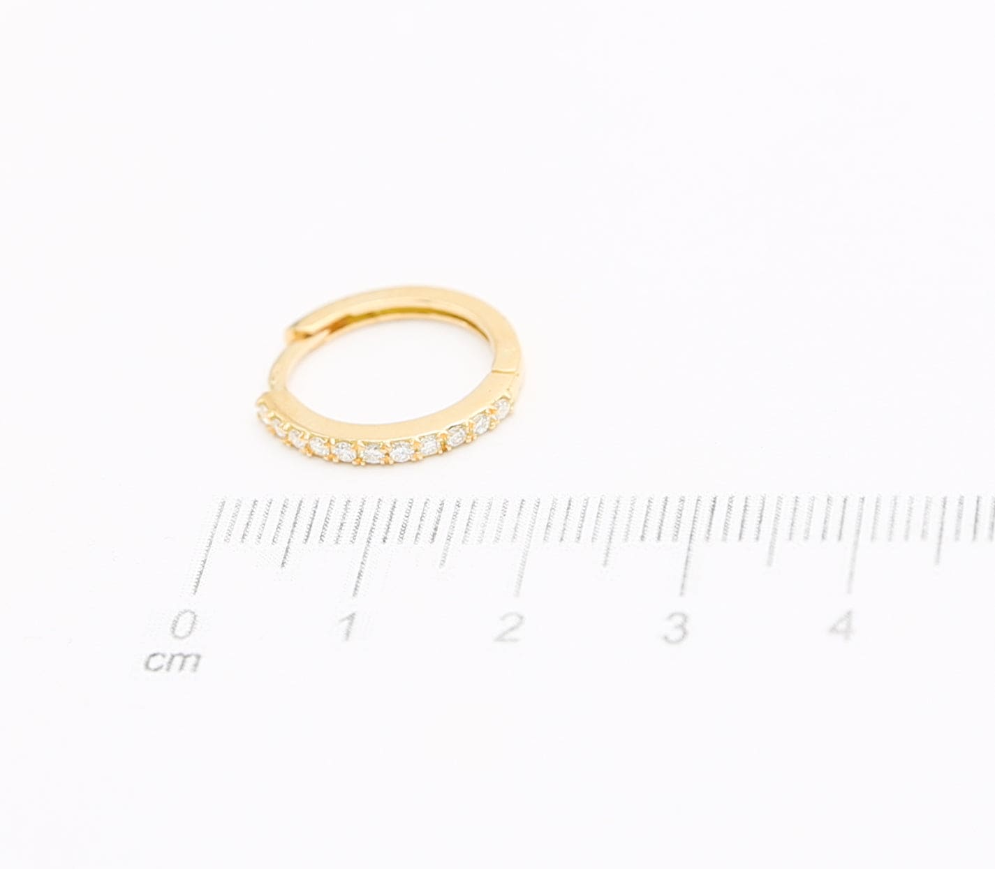 Cerchi in oro con diamanti