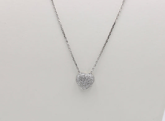 Catena oro pendente con diamanti
