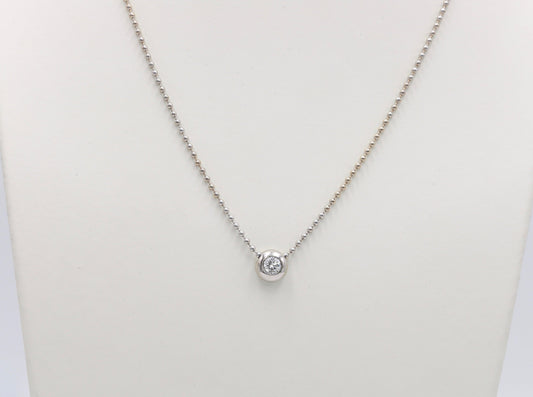 Catenina con diamante