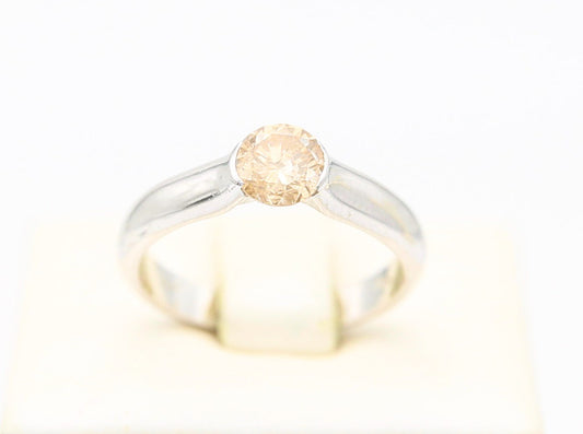 Anello oro e diamante