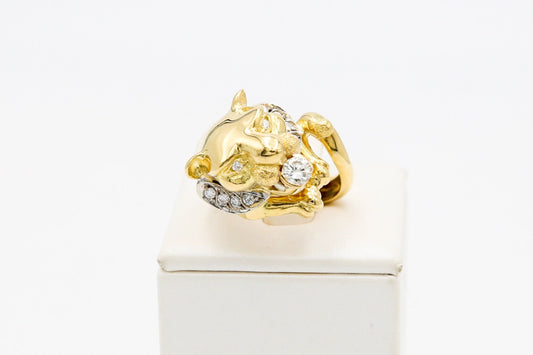 Anello oro e brillanti
