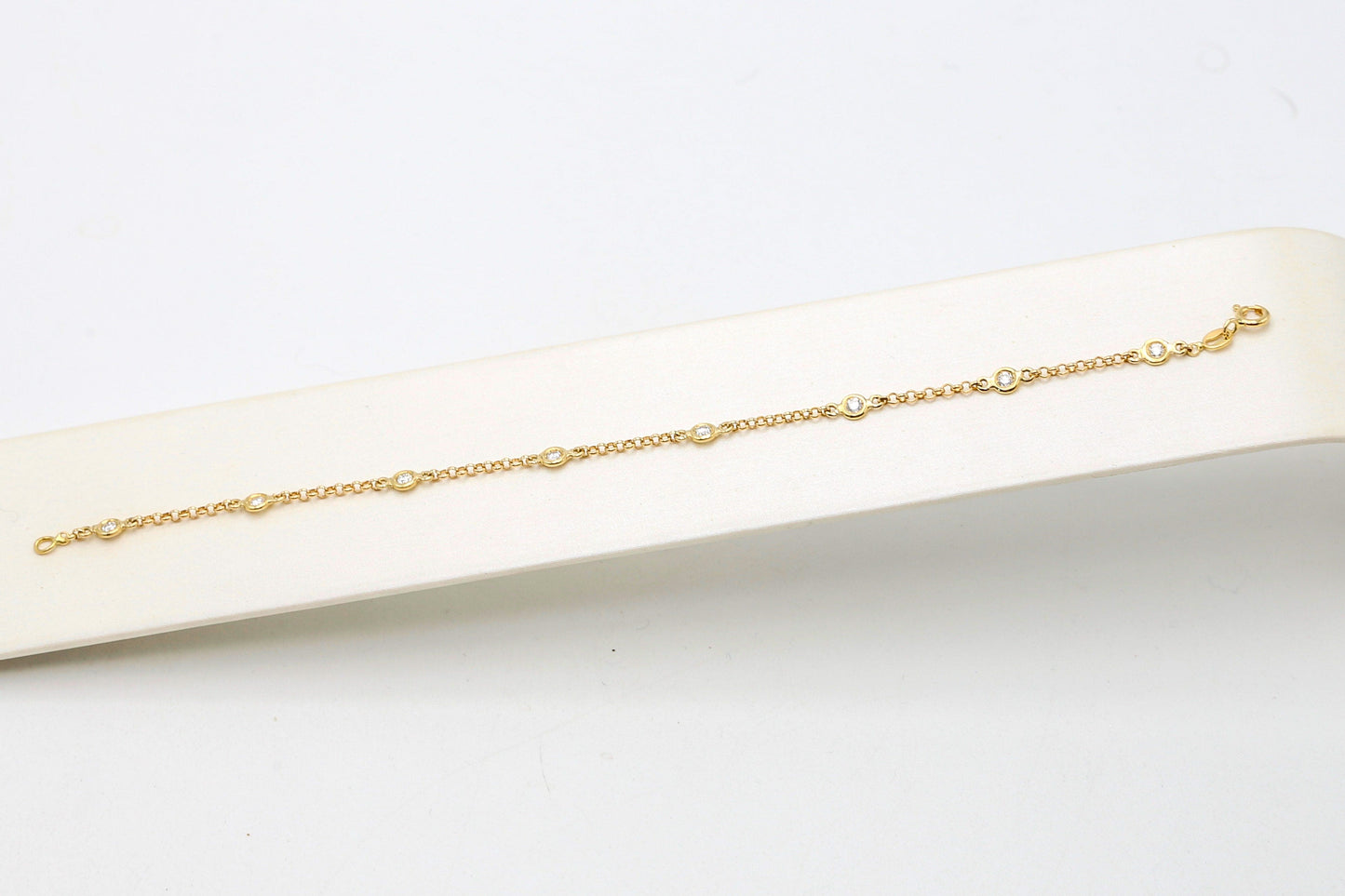 Bracciale oro e diamanti