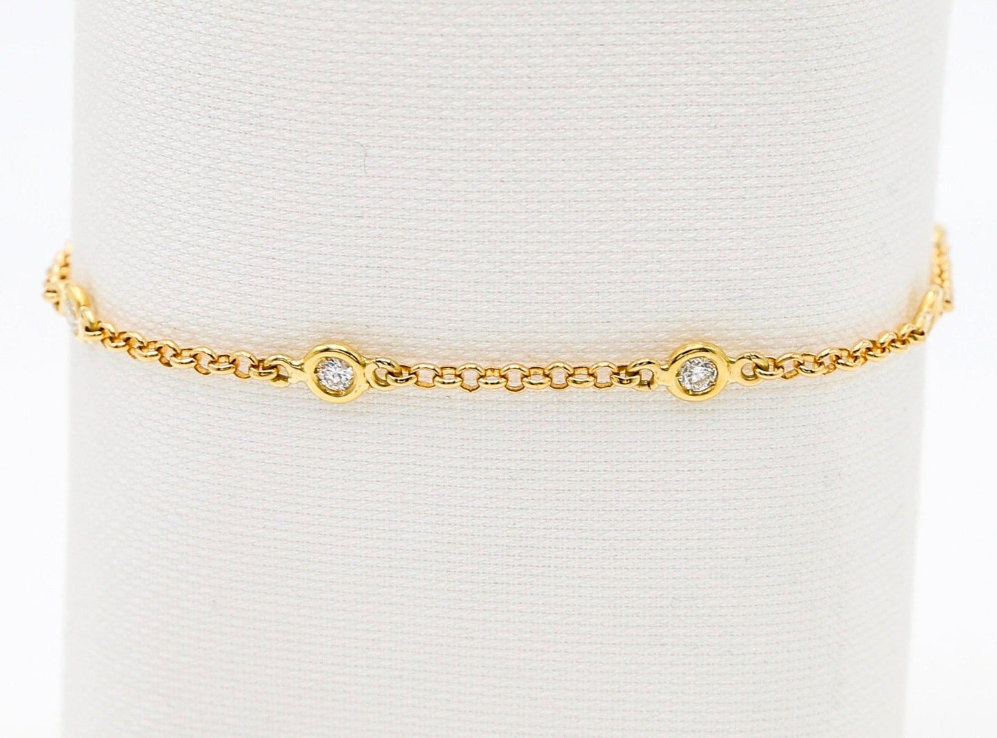 Bracciale oro e diamanti