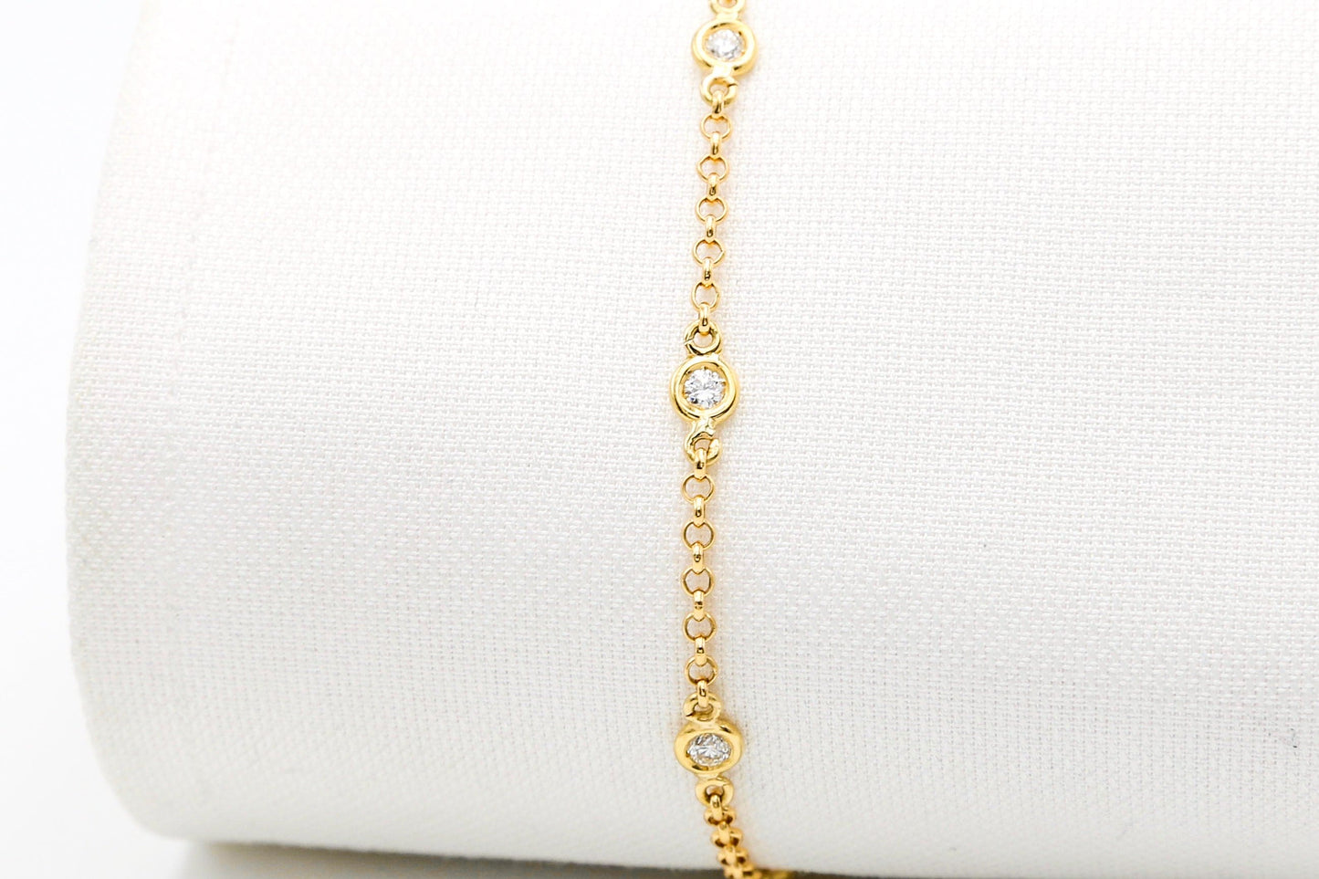 Bracciale oro e diamanti
