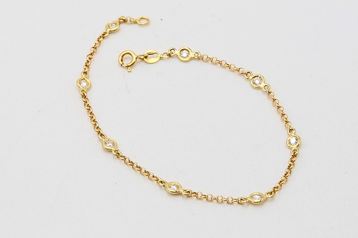 Bracciale oro e diamanti